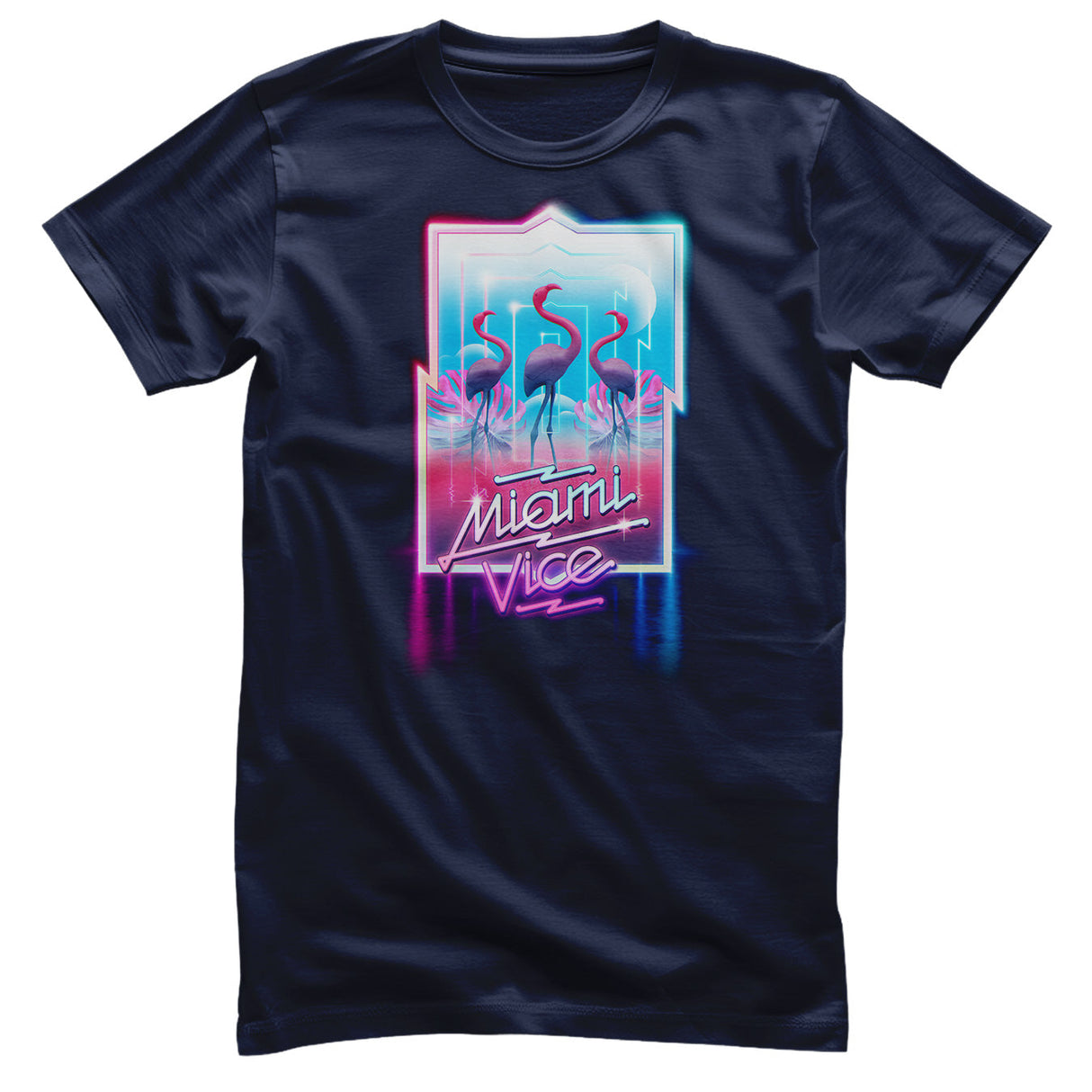 Miami Vice - Neon Sign Mens T-Shirt