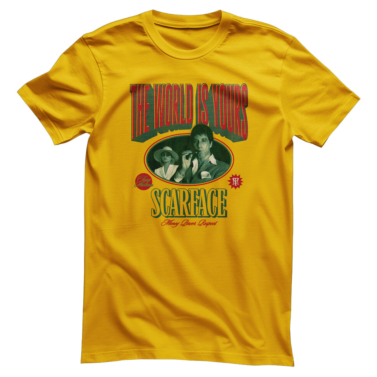 Scarface - Tony Montana - The World Is Yours Mens T-Shirt