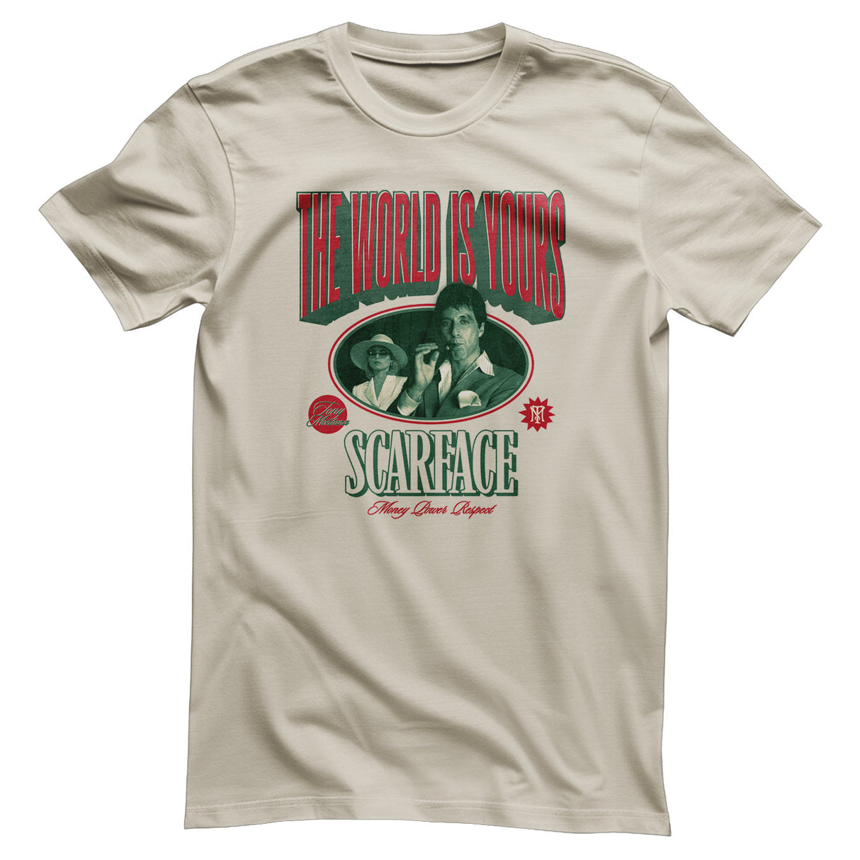 Scarface - Tony Montana - The World Is Yours Mens T-Shirt