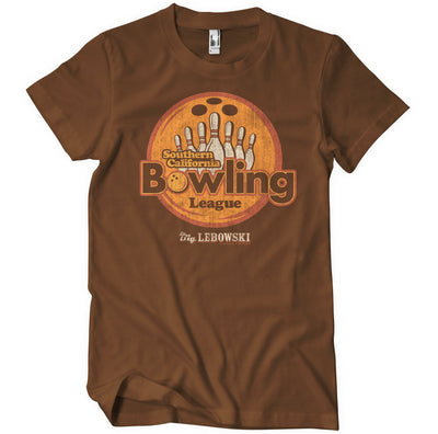 The Big Lebowski - Southern California Bowling League Mens T-Shirt