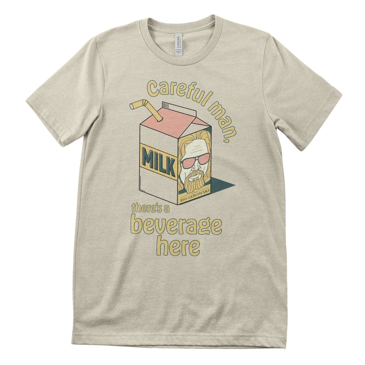 The Big Lebowski - Careful Man Mens T-Shirt