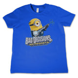 Minions - Bad Decisions No Regrets Kids T-Shirt