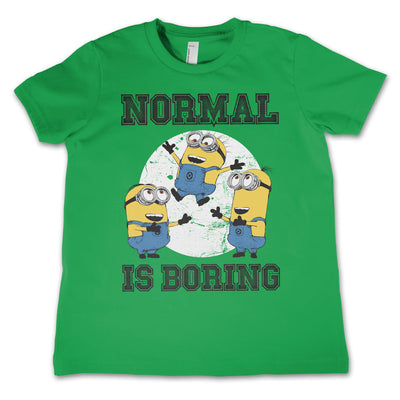 Minions - Normal Life is Boring Kids T-Shirt