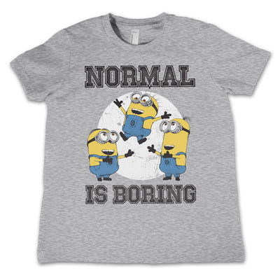 Minions - Normal Life is Boring Kids T-Shirt