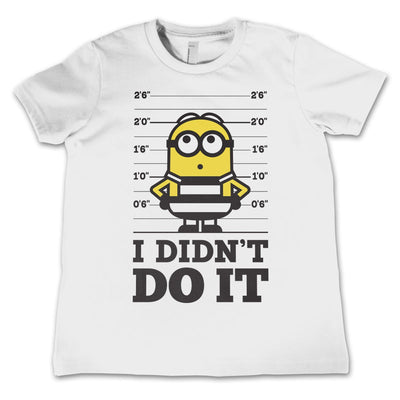 Minions - I Didn't Do It Kids T-Shirt