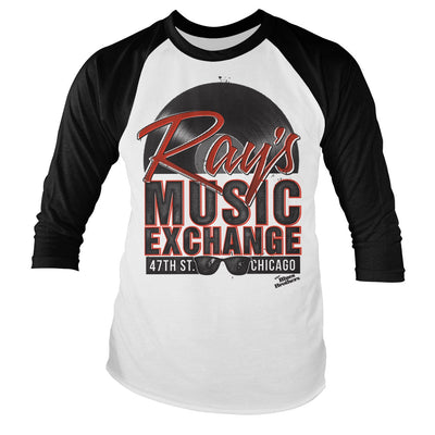 The Blues Brothers - Ray's Music Exchange Baseball Long Sleeve T-Shirt