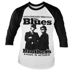 The Blues Brothers - Chicago 1980 Baseball Long Sleeve T-Shirt