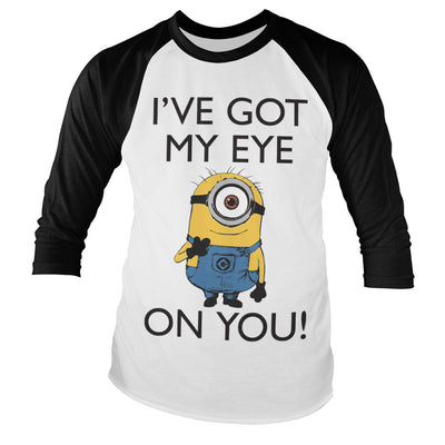 Minions - I Got My Eye On You Baseball Long Sleeve T-Shirt