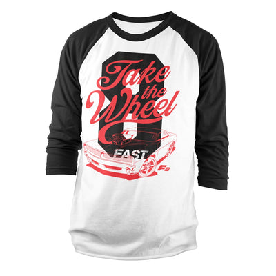 Fast & Furious - Fast 8 - Take The Wheel Baseball Long Sleeve T-Shirt