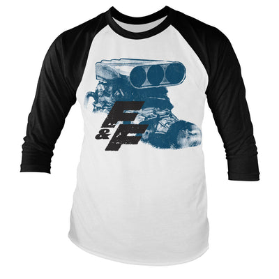 Fast & Furious - Engine Baseball Long Sleeve T-Shirt