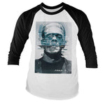 Universal Monsters - Frankenstein Bad Signal Baseball Long Sleeve T-Shirt