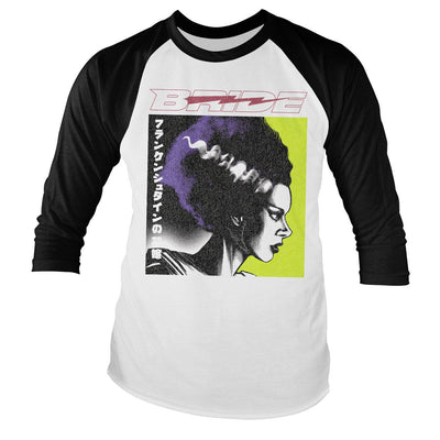 Universal Monsters - Bride of Frankenstein Baseball Long Sleeve T-Shirt