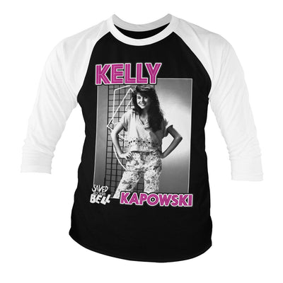 Saved By The Bell - Kelly Kapowski Baseball Long Sleeve T-Shirt