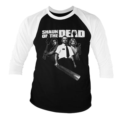 Shaun of the Dead - Baseball 3/4 Sleeve T-Shirt