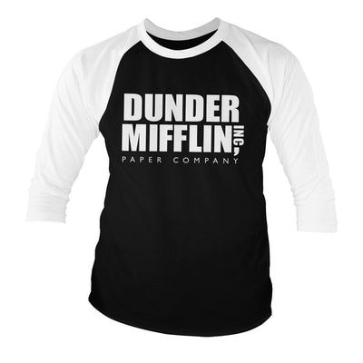 The Office - Dunder Mifflin Baseball Long Sleeve T-Shirt