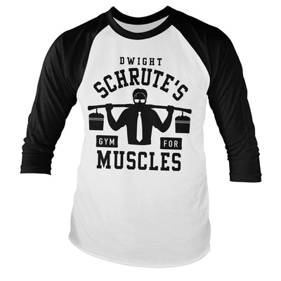 The Office - Dwight Schrute's Gym Baseball Long Sleeve T-Shirt