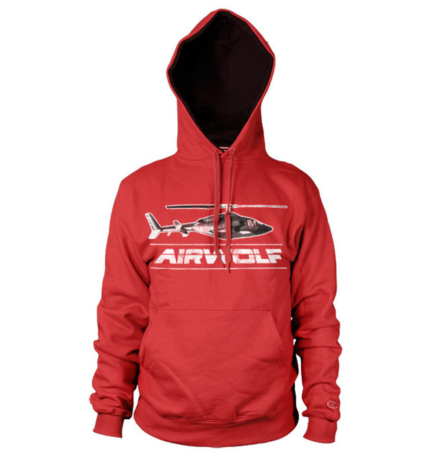 Airwolf Chopper Distressed Hoodie showcasing Chopper Distressed design