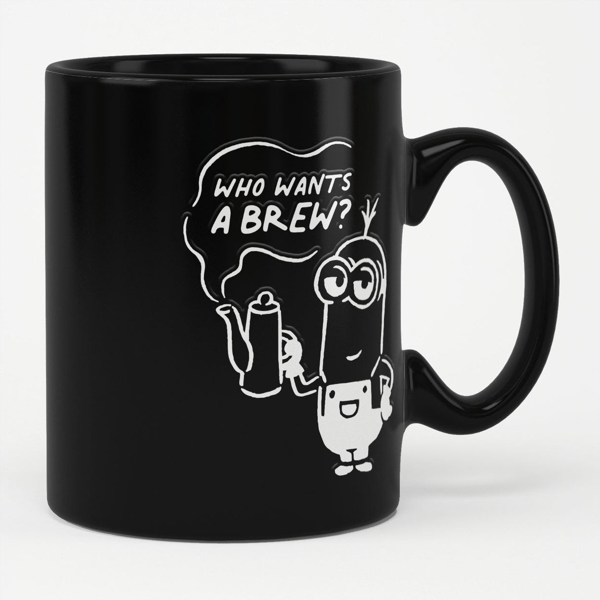 Minions - Despicable Me - Who Wants A Brew Coffee Mug
