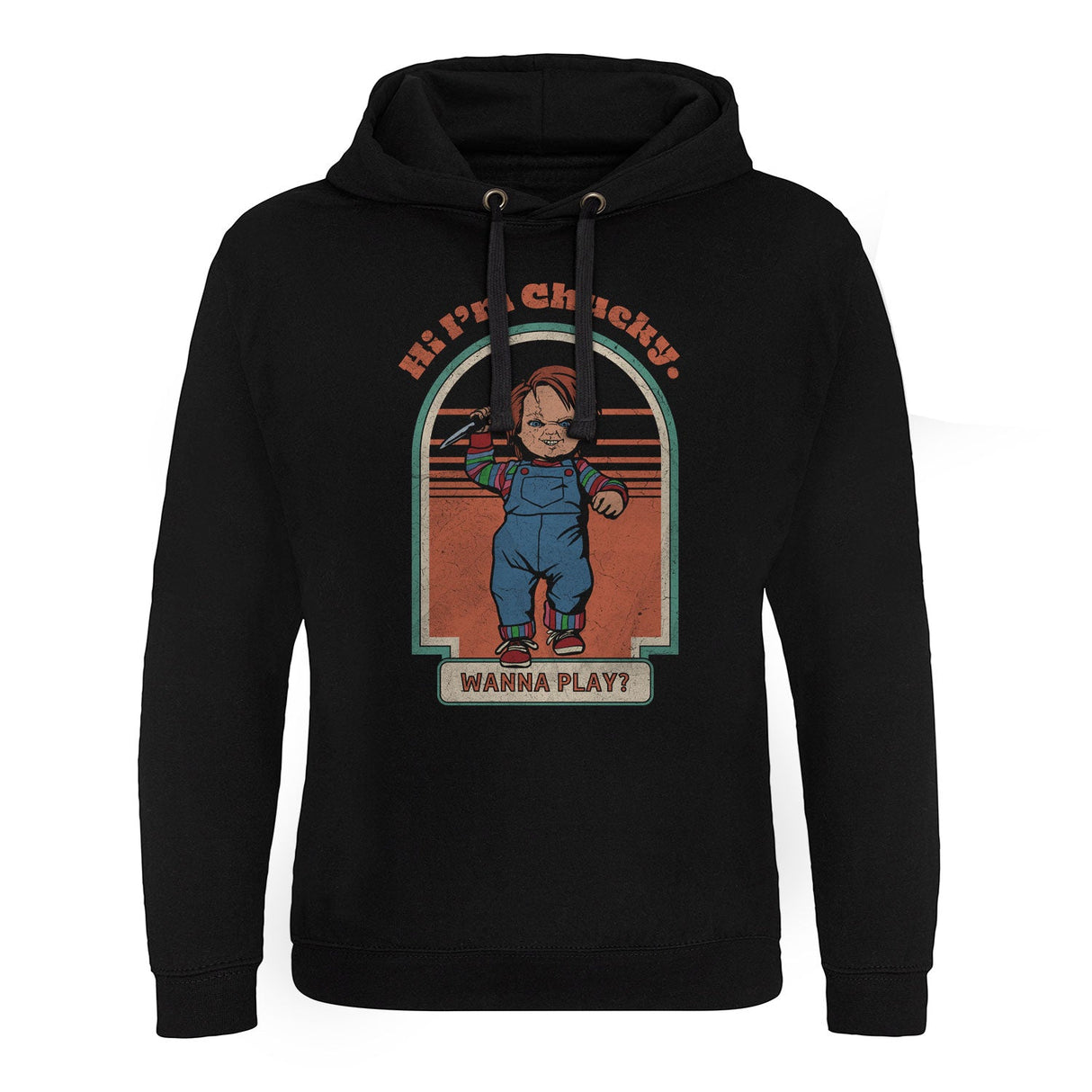 Chucky - Wanna Play? Distressed Epic Hoodie