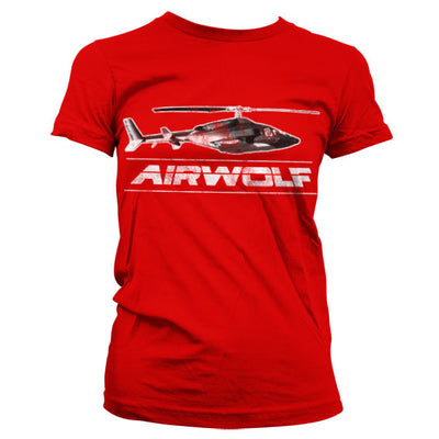 Airwolf - Chopper Distressed Women T-Shirt