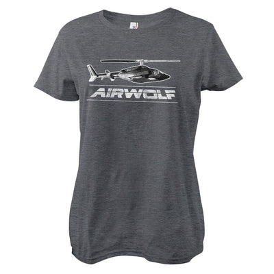 Airwolf - Distressed Women T-Shirt