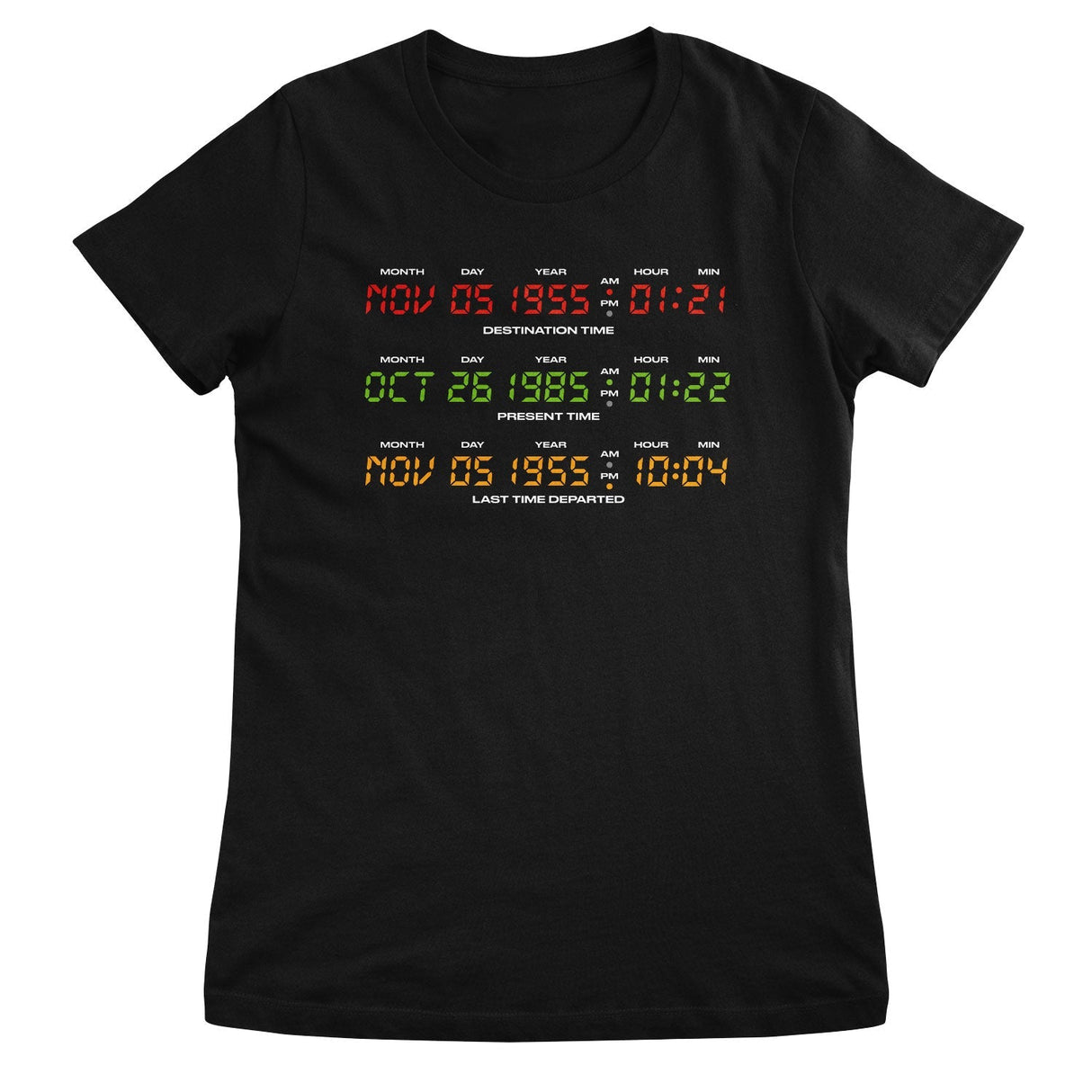 Back to the Future - Delorean Display Women T-Shirt