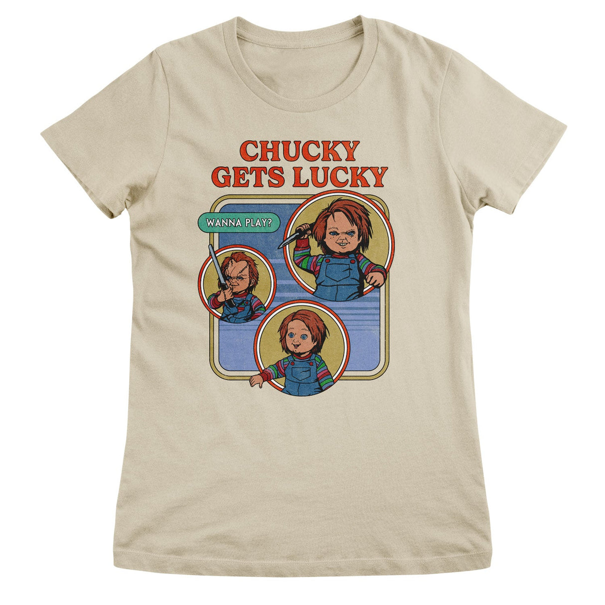 Chucky - Gets Lucky Women T-Shirt