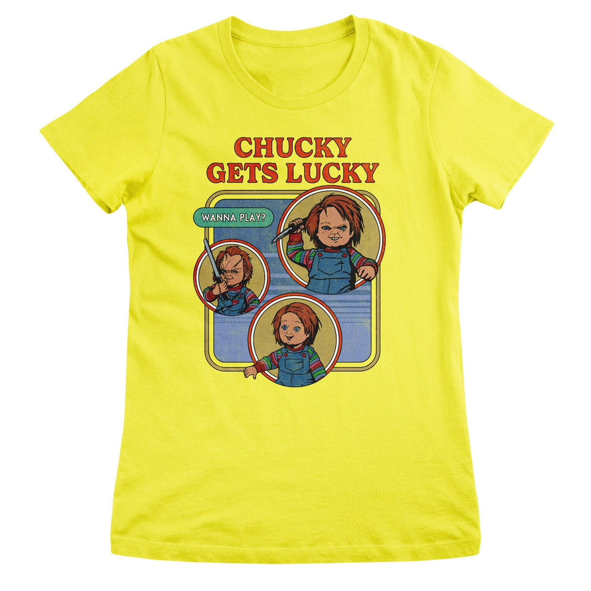 Chucky - Gets Lucky Women T-Shirt