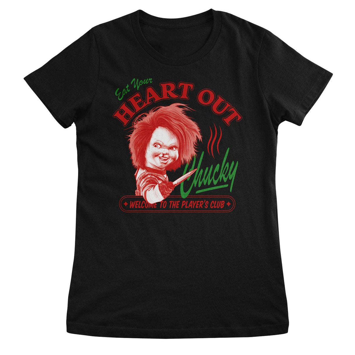 Chucky - Eat Your Heart Out Women T-Shirt