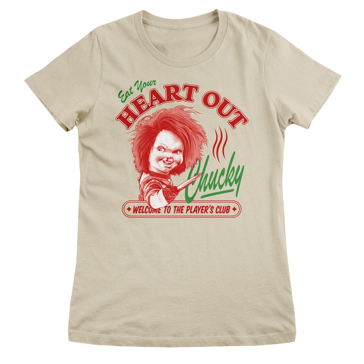 Chucky - Eat Your Heart Out Women T-Shirt