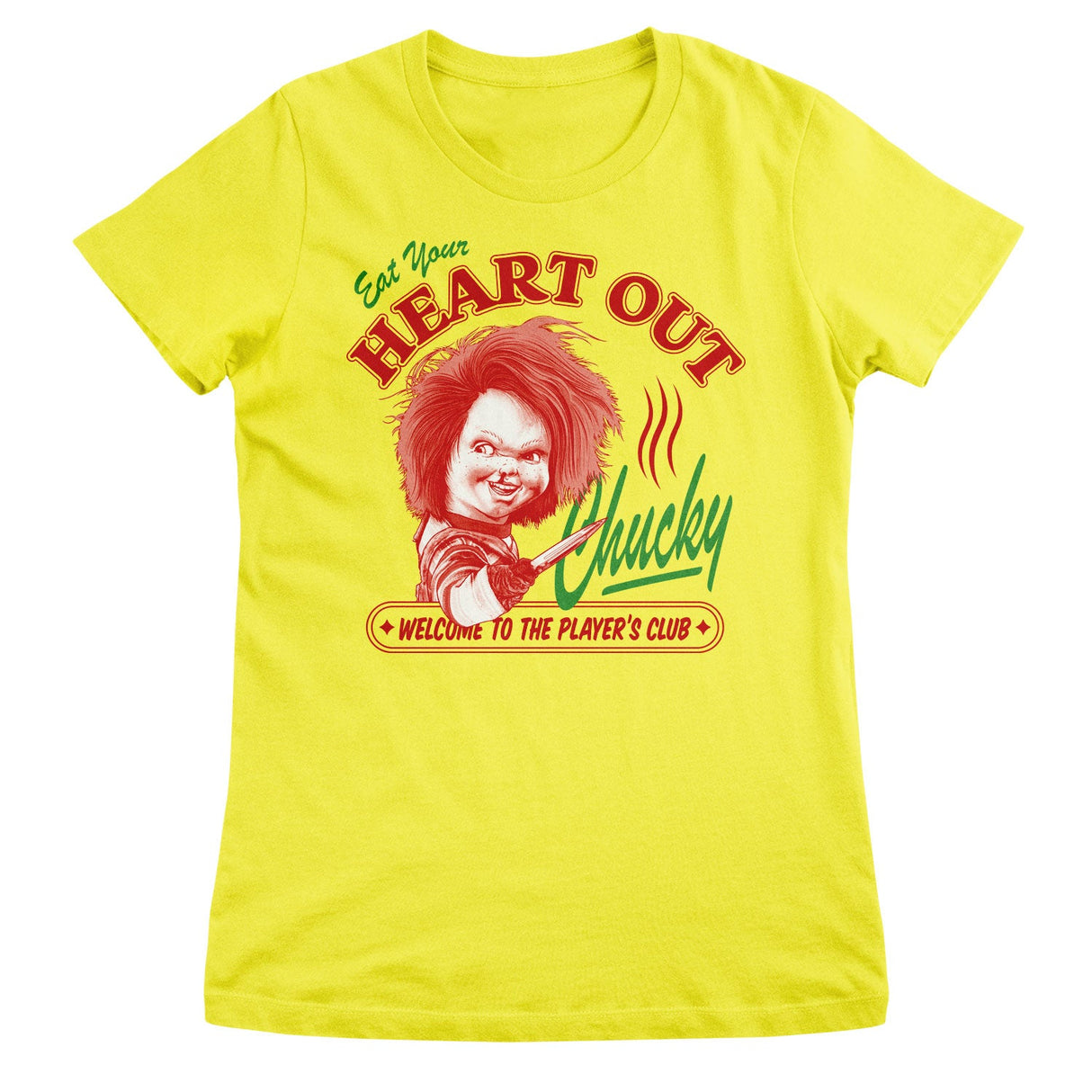 Chucky - Eat Your Heart Out Women T-Shirt