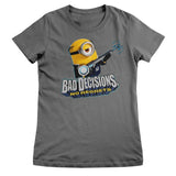 Minions - Bad Decisions No Regrets Women T-Shirt