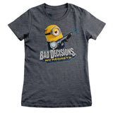Minions - Bad Decisions No Regrets Women T-Shirt