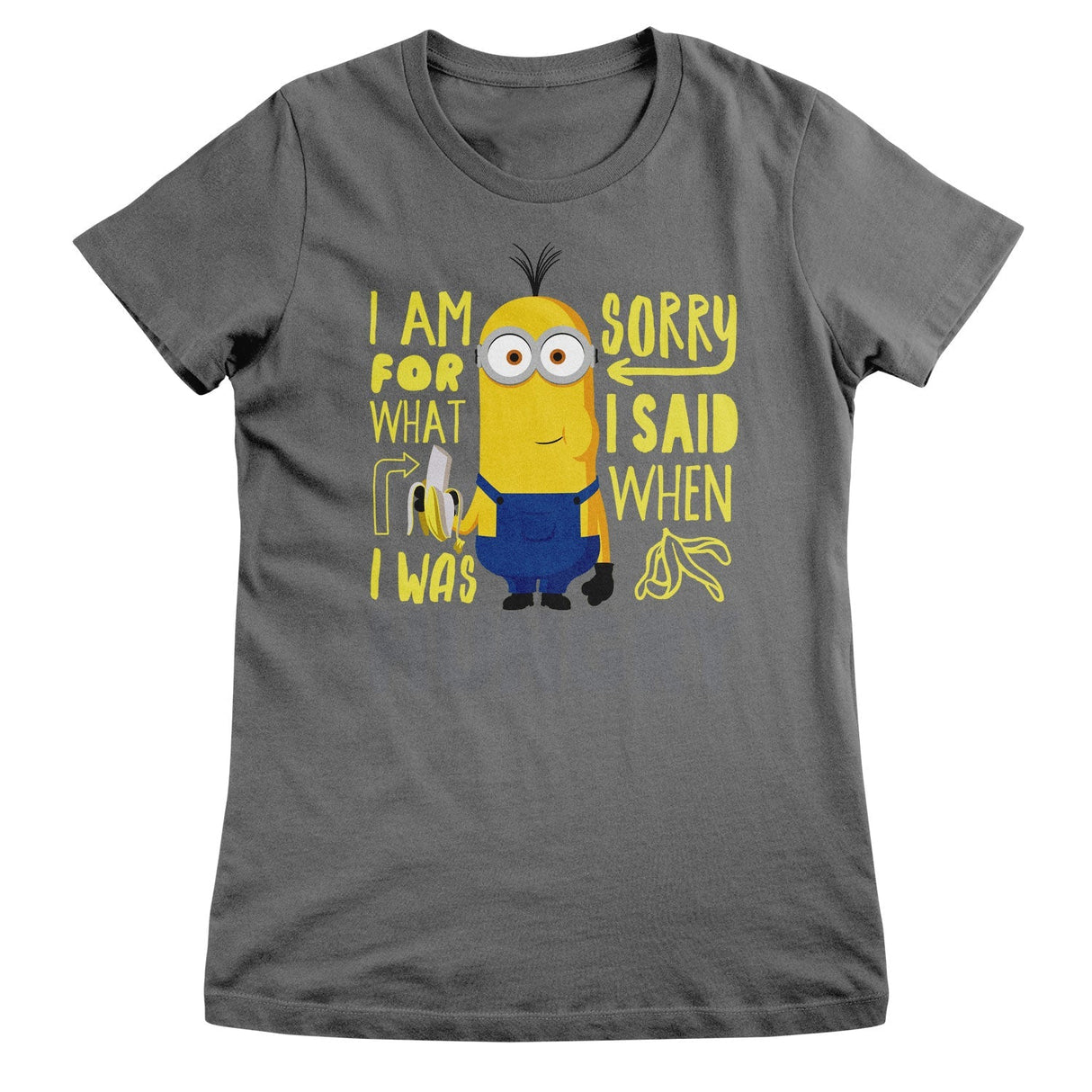 Minions - Sorry For What I Said When I Was Hungry Women T-Shirt