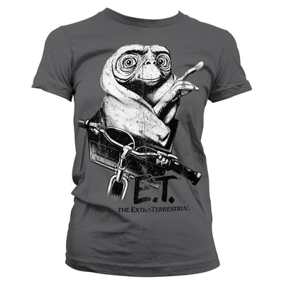 E.T. - Biking Distressed Women T-Shirt