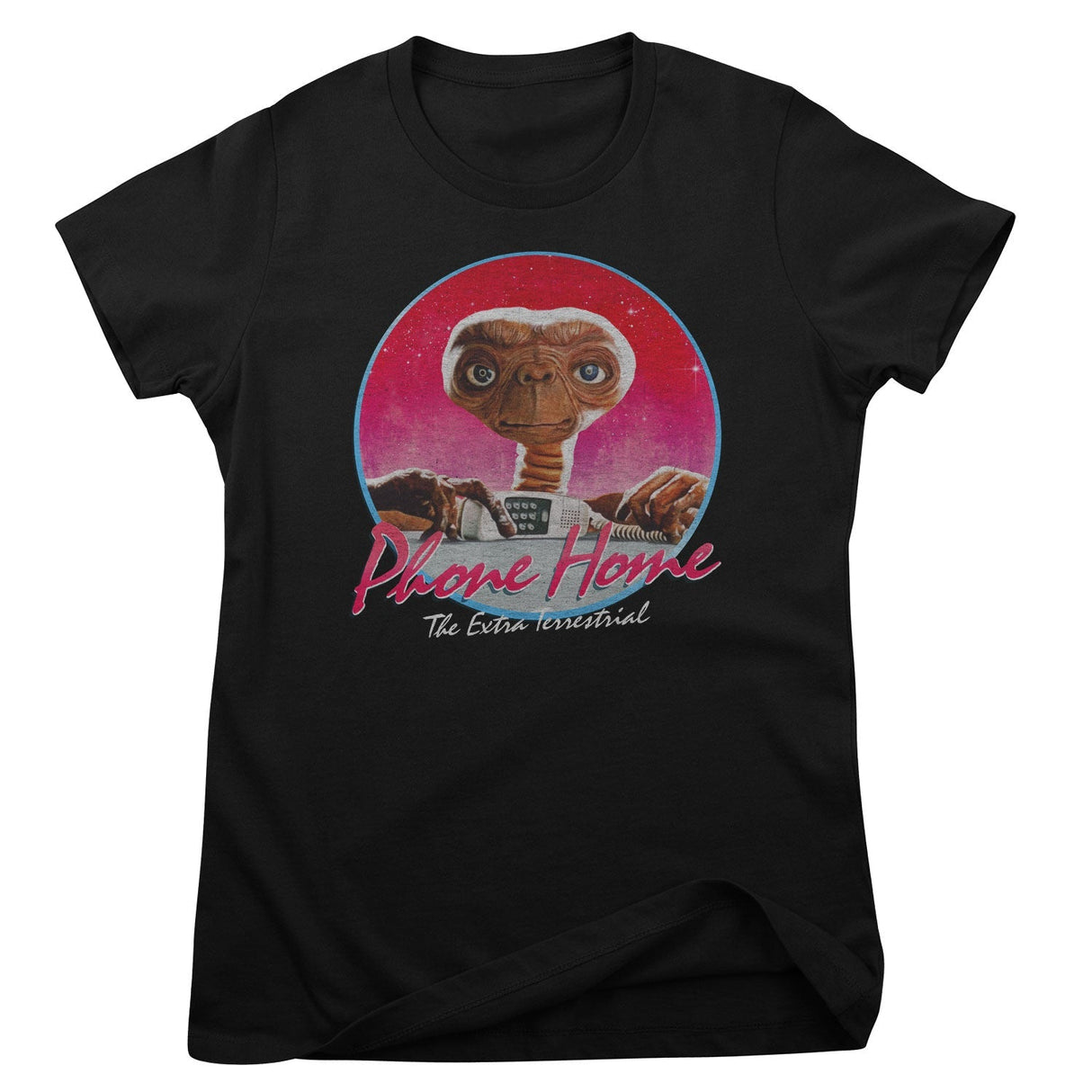 E.T. - Phone Home Retro Circle Women T-Shirt
