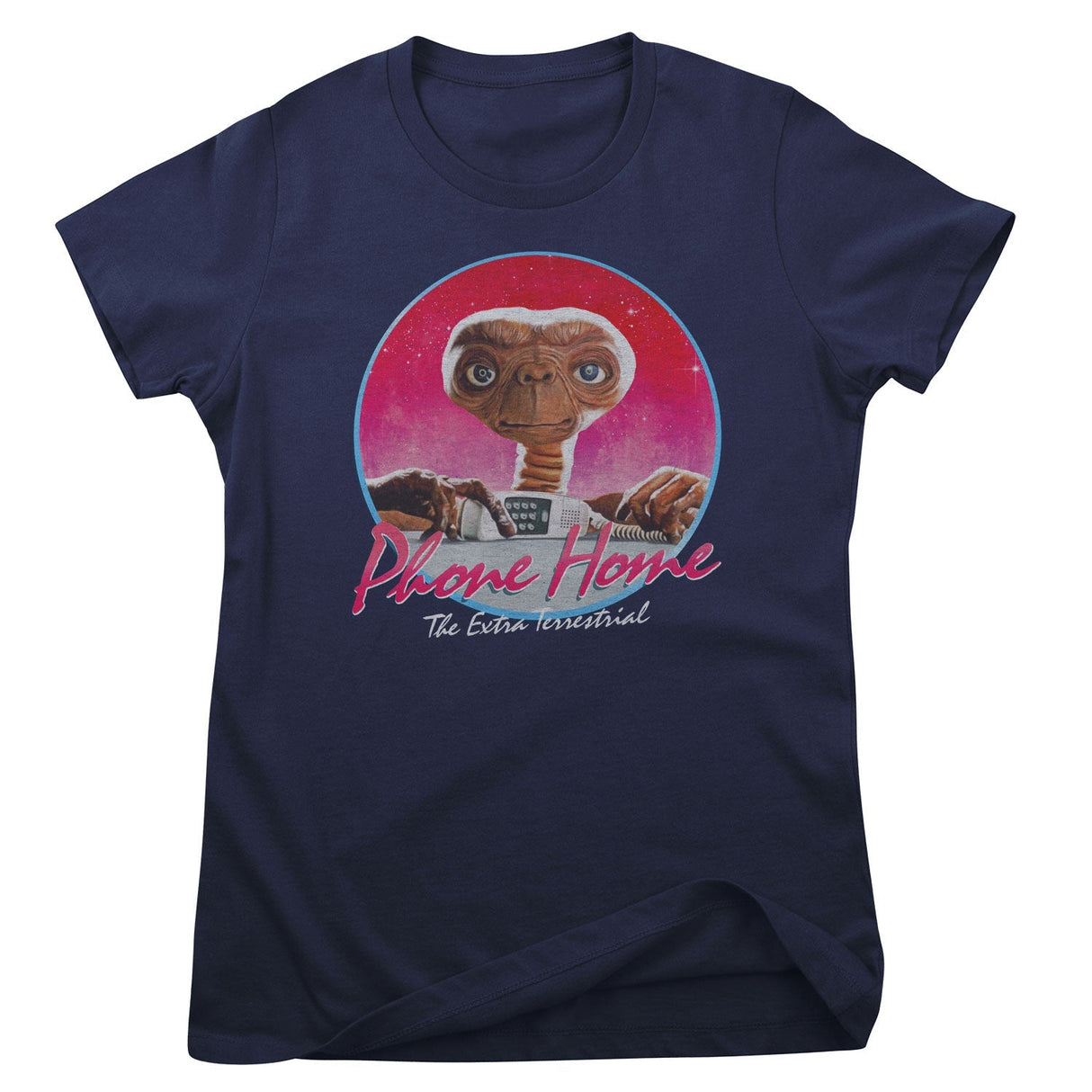 E.T. - Phone Home Retro Circle Women T-Shirt