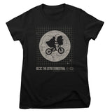 E.T. - Washed Grid Women T-Shirt