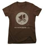E.T. - Washed Grid Women T-Shirt