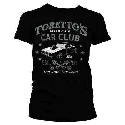 Fast & Furious - Toretto's Muscle Car Club Women T-Shirt