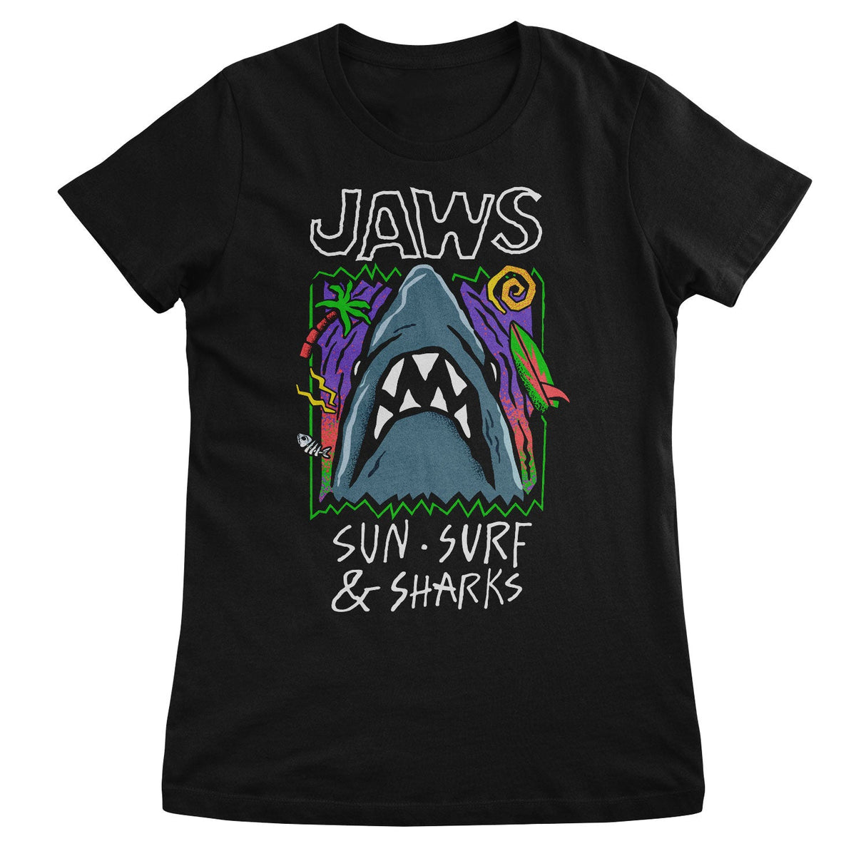 JAWS - Sun Surf & Sharks Women T-Shirt