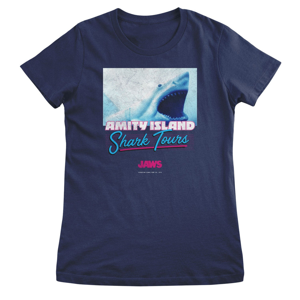 JAWS - Amity Island Shark Tours Women T-Shirt