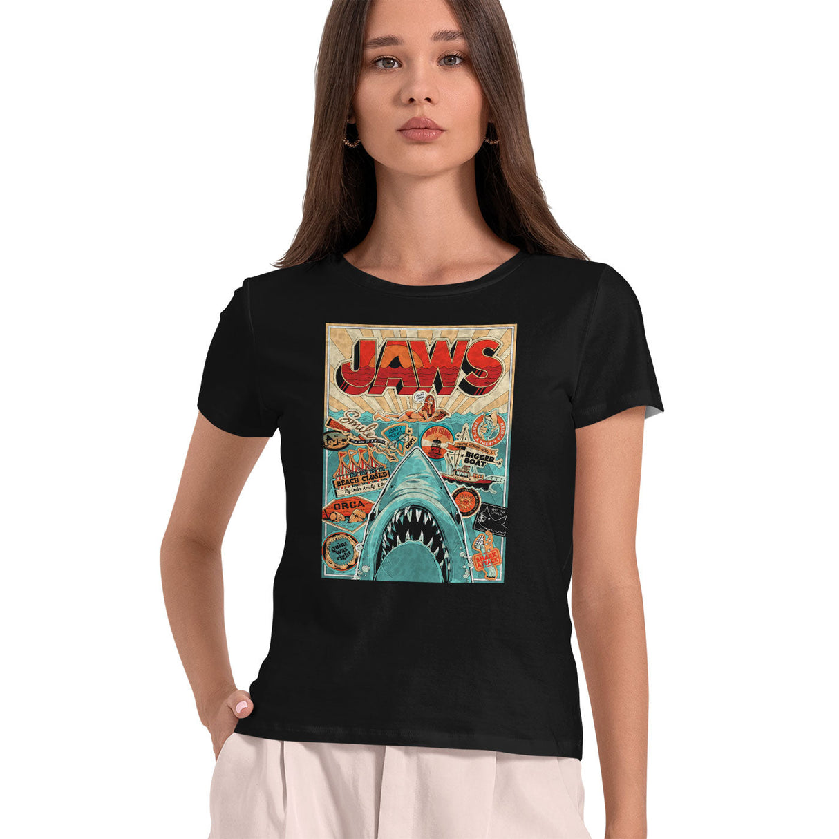 JAWS - Water Poster Women T-Shirt