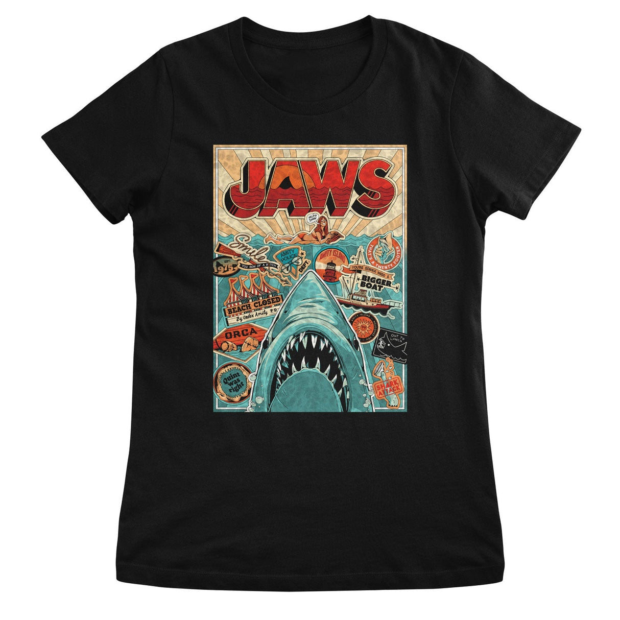 JAWS - Water Poster Women T-Shirt
