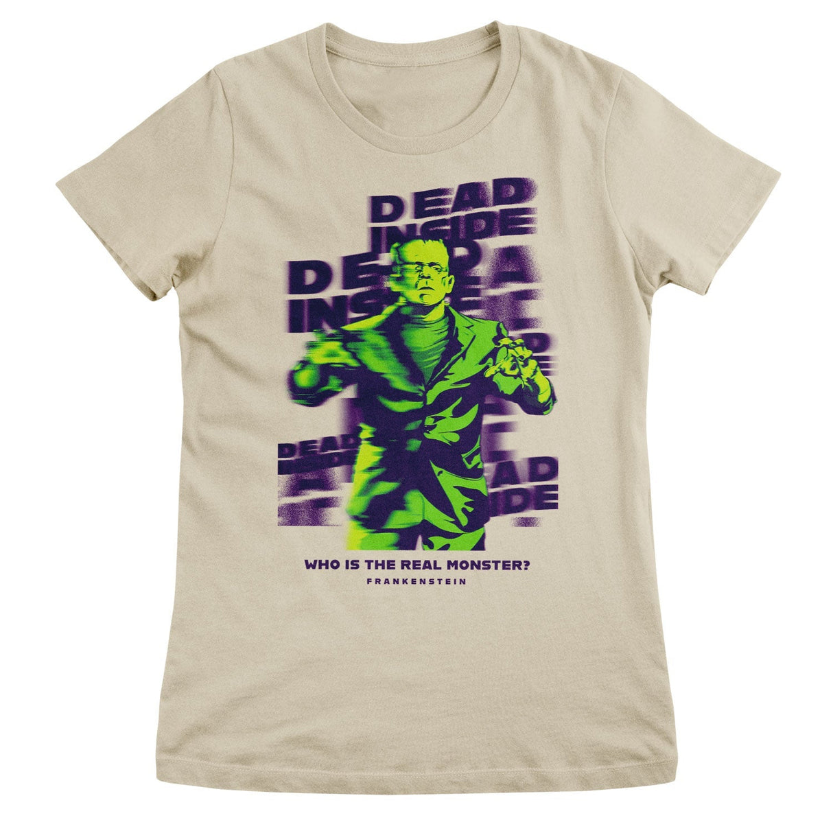 Universal Monsters - Frankenstein - The Real Monster Women T-Shirt