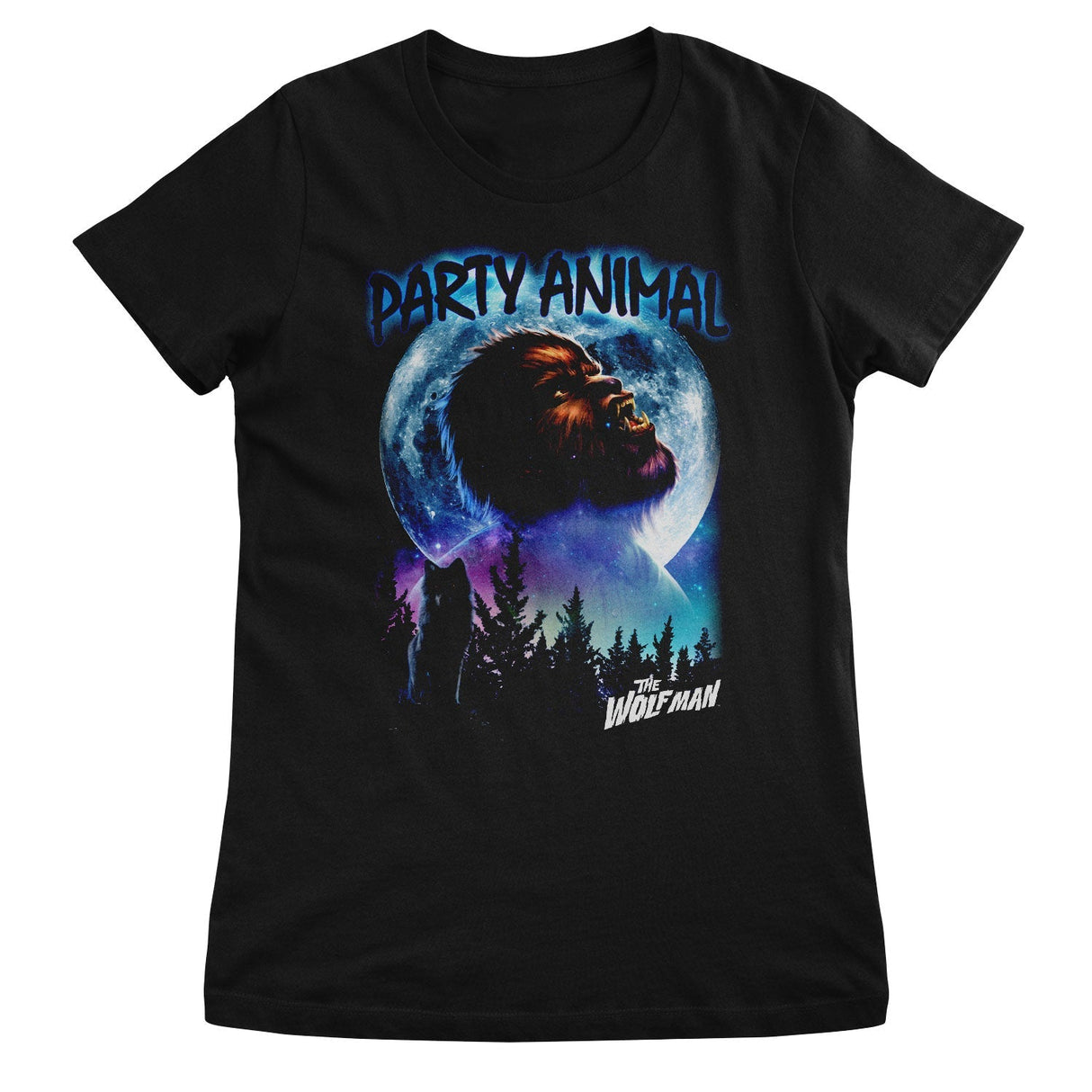 Universal Monsters - The Wolfman - Party Animal Women T-Shirt