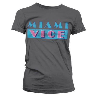 Miami Vice - Distressed Logo Women T-Shirt