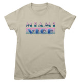 Miami Vice - Airbrush Logo Women T-Shirt