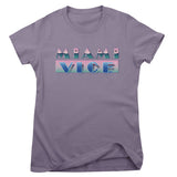 Miami Vice - Airbrush Logo Women T-Shirt