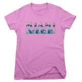 Miami Vice - Airbrush Logo Women T-Shirt